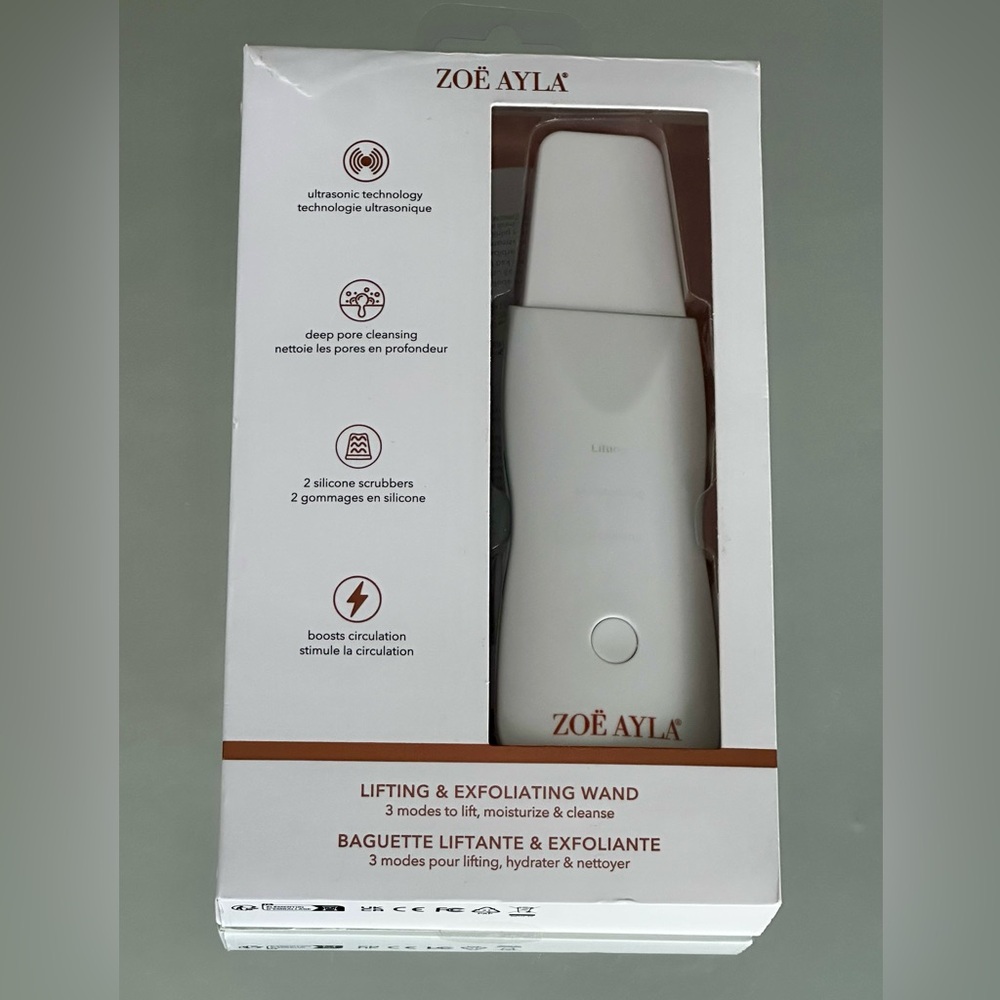Zoe Ayla Ultrasonic and Exfoliating Wand